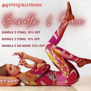 The more you Bundle, the more you Save!!